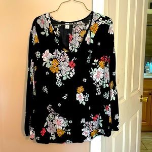 Old Navy Womens Long Sleeve Top